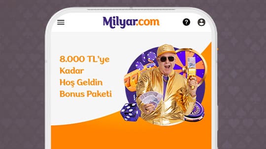 milyar casino mobil