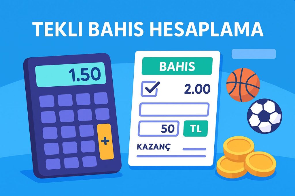 tekli bahis hesaplama